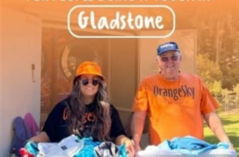 Orange Sky providing free laundry service (Wednesdays)